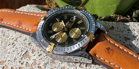 replace breitling leather strap with rubber|breitling leather strap 22mm.